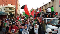 مسيرات  لبنان  فلسطين  اللاجئين  مخيمات- تويتر