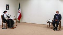 خامنئي  العراق  الكاظمي  طهران  إيران- الموقع الرسمي لخامنئي