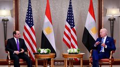 بايدن والسيسي- الرئاسة المصرية