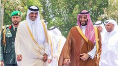 أمير قطر ومحمد بن سلمان- واس