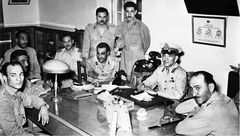 الانقلاب على النظام الملكي في مصر في 23 يوليو/تموز عام 1952.