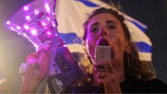 مظاهرات تل أبيب التعديلات القضائية- جيتي