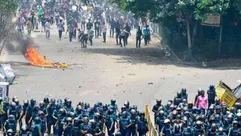 احتجاجات بنغلاديش - اكس