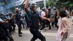 الاحتجاجات الطلابية في بنغلادش - إكس