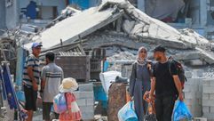 نزوح الفلسطينيين في قطاع غزة - الصفحة الرسمية لوكالة الأونروا إكس