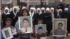 تظاهرة في مجدل شمس عام 2000 ضد الاحتلال وللمطالبة بالإفراج عن أسرى البلدة- جيتي