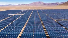 محطة "كوم أمبو" للطاقة الشمسية الكهروضوئية في اسوان  في مصر