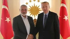 إسماعيل هنية وأردوغان - وكالة الأناضول