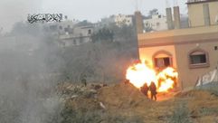 قائد وحدة الاستطلاع بين الجنود المصابين- إعلام القسام