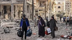 تهجير فلسطينيي غزة.. الأناضول