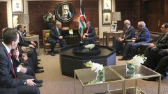 الملك عبدالله عبد الله الثاني الأردن إسرائيل نتنياهو - وكالة الأنباء بترا