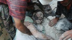 البراميل المتفجرة العديد من القتلى جراء القصف العنيف لطائرات النظام السوري بحلب - الأناضول