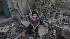 غزة دمار الاناضول