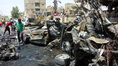 تفجير سيارة مفخخة في العراق - أ ف ب