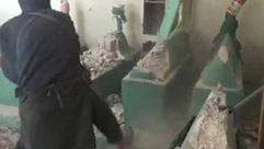 داعش  ضريح قبر