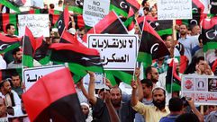 مظاهرات ليبية حاشدة ترفض محاولات حفتر الانقلابية على الحكومة الليبية وعملياته العسكرية - الأناضول