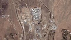 صورة جوية لمفاعل نطنز النووي الإيراني - جوجل إيرث