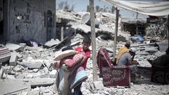 آثار الحرب على غزة - غزة حرب دمار قصف الأناضول (8)