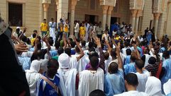 مظاهرات في موريتانيا في الذكرى الثانية لمجزرة رابعة في مصر - عربي21 (1)