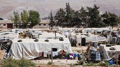 مخيم اللاجئين السوريين في البقاع - لبنان