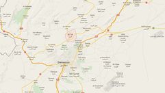 خريطة التل - ريف دمشق - سوريا