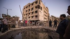 تنظيم الدولة تبنى تفجير مقر الأمن الوطني في شبرا بمصر - أ ف ب
