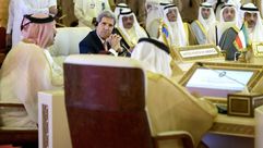 جون كيري وزير الخارجية الأمريكي مع وزراء الخارجية العرب ـ أ ف ب