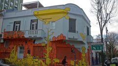تحولت بوينوس ايريس في السنوات الاخيرة واحدة من العواصم العالمية الرئيسية في فن الشارع مع الاف الرسوم