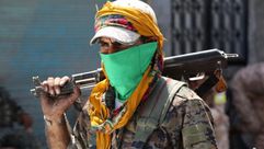 مقاتل من قوات سوريا الديمقراطية في منبج- أ ف ب