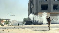 القوات الليبية تتقدم في سرت- أ ف ب