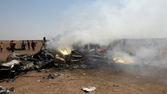 سقوط طائرة روسية بإدلب