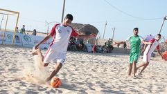 كرة القدم الشاطئية - غزة