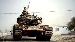 دبابات الجيش التركي في جرابلس - اسوشيتد برس