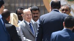 الرئيس اليمني هادي في مصر- جيتي