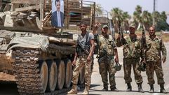 جنود النظام السوري في درعا - جيتي