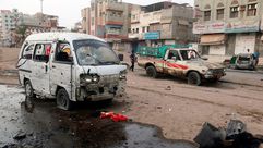 قصف في الحديدية باليمن- جيتي