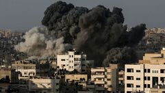 قصف إسرائيلي في غزة- جيتي