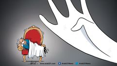 مجزرة رابعة كاريكاتير علاء اللقطة- عربي21