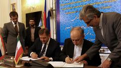 توقيع اتفاق نووي إيران روسيا - جيتي