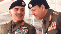 الأمير زيد بن شاكر والملك حسين- أرشيفية