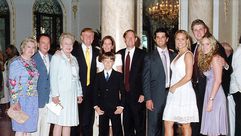 عائلة ترامب  جيتي