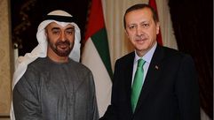 أردوغان ومحمد بن زايد- الأناضول