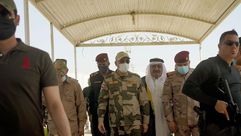 العراق الكاظمي مرتديا زيا عسكريا لاول مرة فيسبوك رئاسة الورزاء
