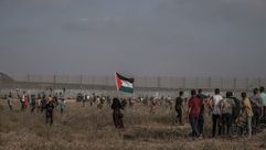 فعاليات على حدود غزة- جيتي