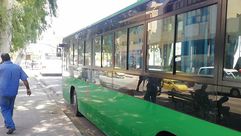 حافلات خضراء ترحيل درعا - تويتر
