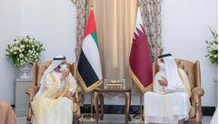حاكم دبي   ابن راشد   أمير قطر   تميم   تويتر/حساب بن راشد الشخصي
