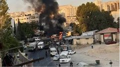انفجار باص للنظام السوري في دمشق- سانا
