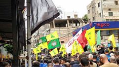 تشييع  قتيل حزب الله - تويتر