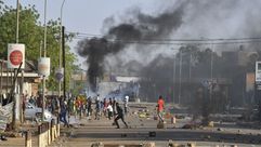 النيجر العاصمة نيامي. اشتباكات
- جيتي