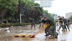 سيول فيضانات اعصار الصين- شينخوا